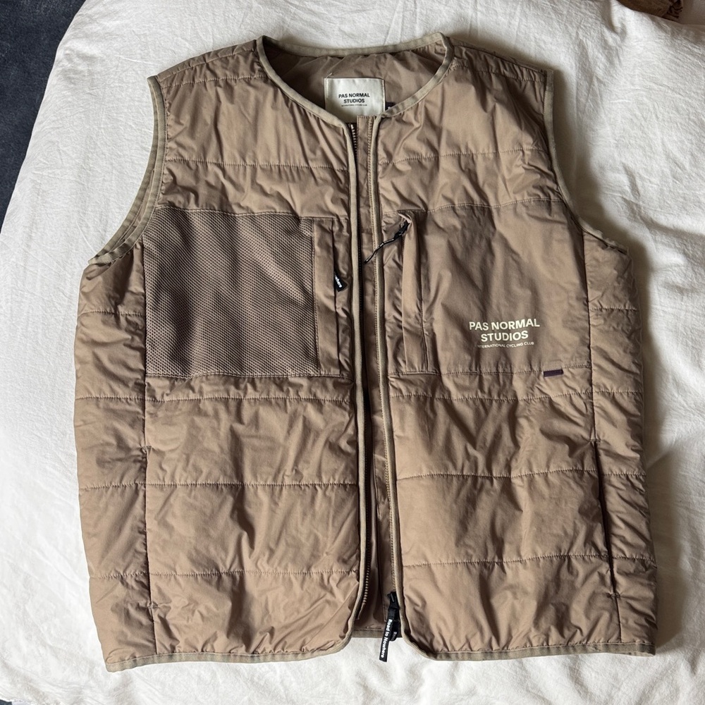 Pas Normal Studios Tan Vest